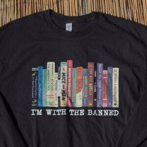 -XL- Anti Censorship Long Sleeve | Banned Books | Readers Humor | Graphic Shirt